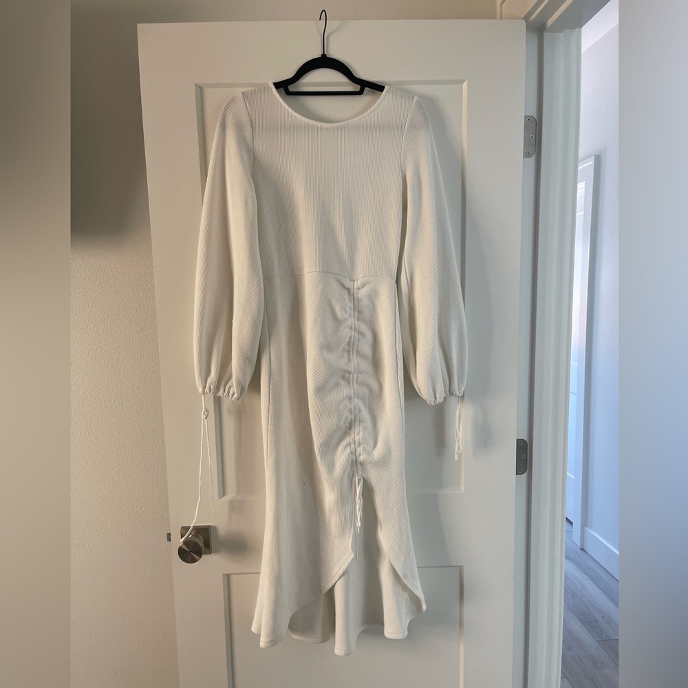 Knit midi dress